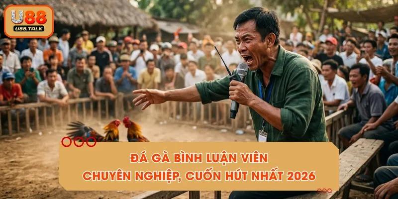 Đá Gà Bình Luận Viên Chuyên Nghiệp, Cuốn Hút Nhất 2026