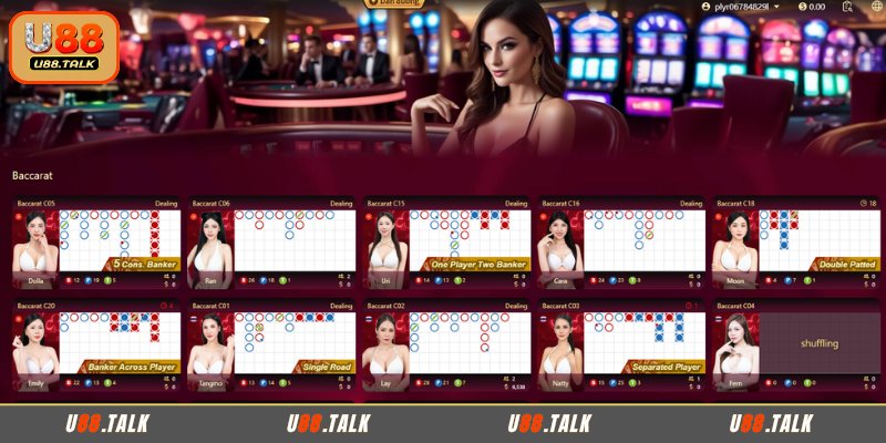 Những đối tác danh tiếng hợp tác với Casino U88