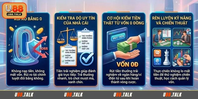 Ưu điểm hấp dẫn khi tham gia nhà cái tặng tiền trải nghiệm