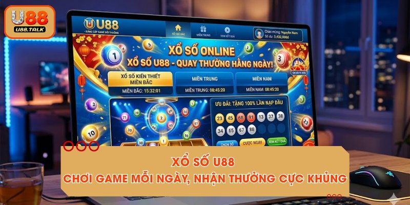 Xổ Số U88 - Chơi Game Mỗi Ngày, Nhận Thưởng Cực Khủng